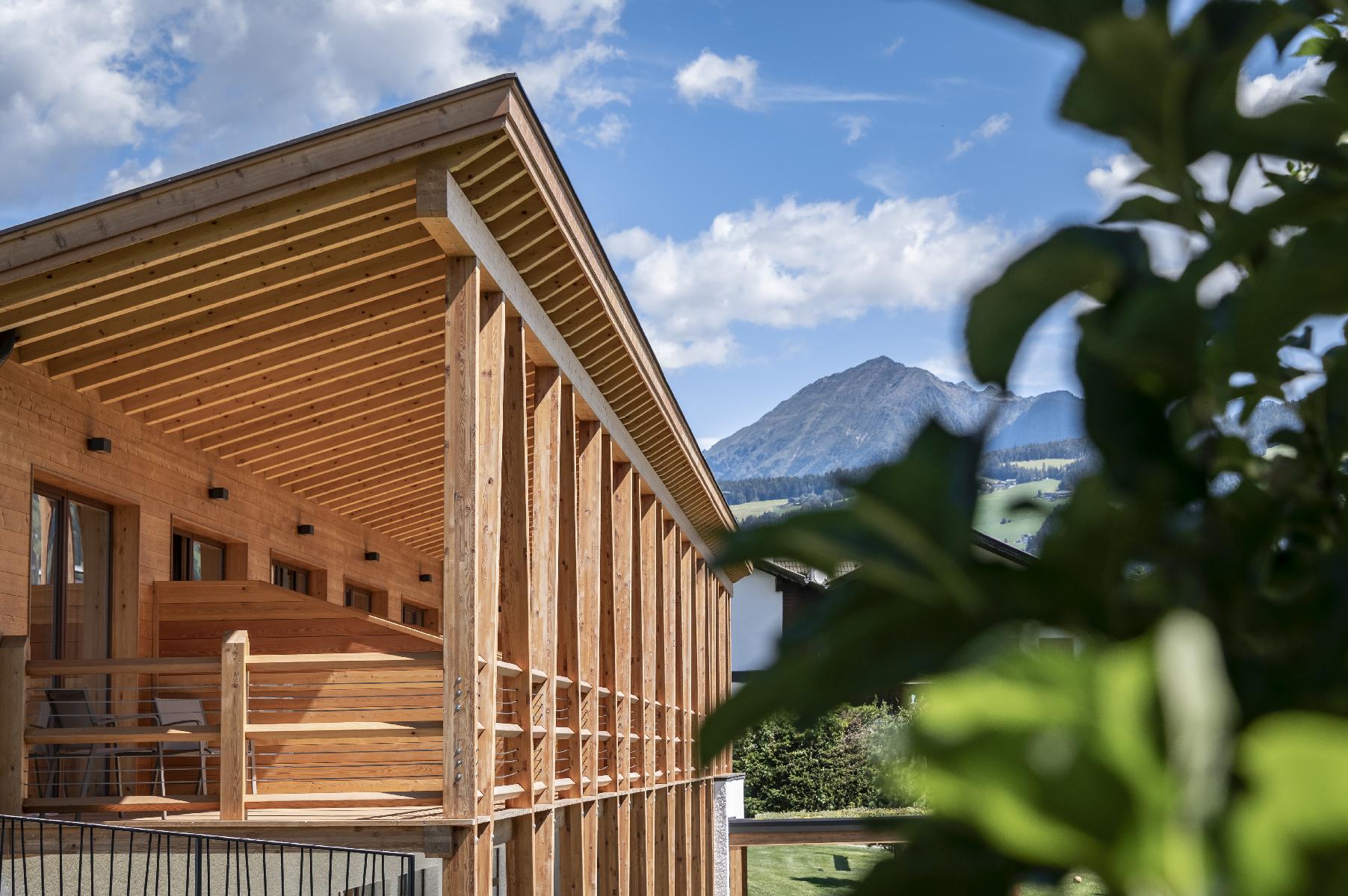 Chalet-Haus Natur Ruhe Panoramafenster Kräutersauna Halbpension (12)