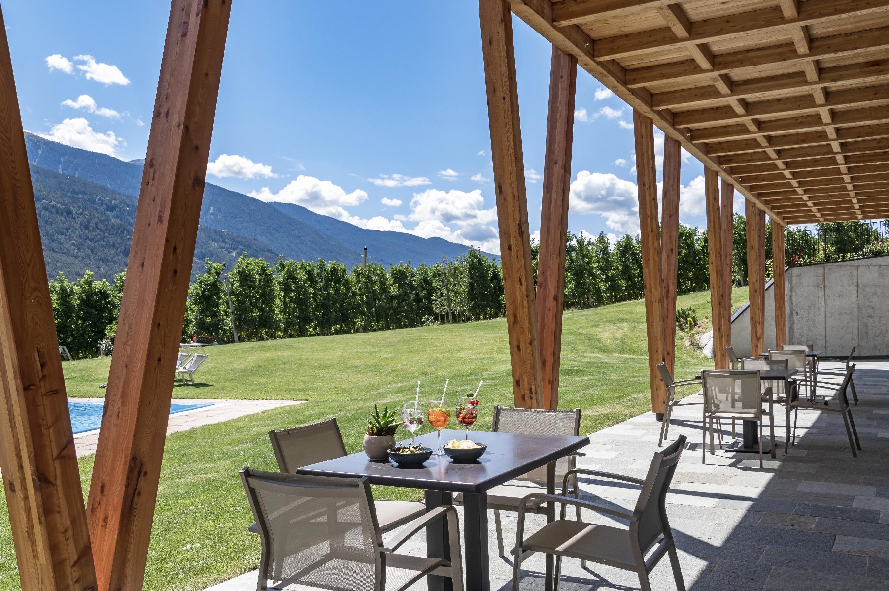 Chalet-Haus Natur Ruhe Panoramafenster Kräutersauna Halbpension (33)