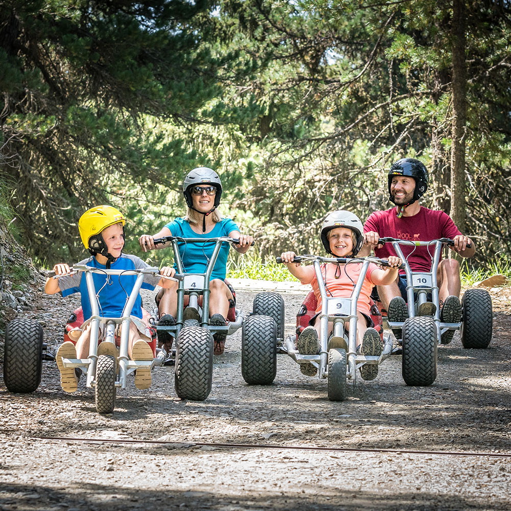 Sommer Südtirol Abenteuerurlaub Natur Berge Rafting Plose Mountaincarts Sommer Südtirol Abenteuerurlaub Natur Berge Rafting Plose Mountaincarts